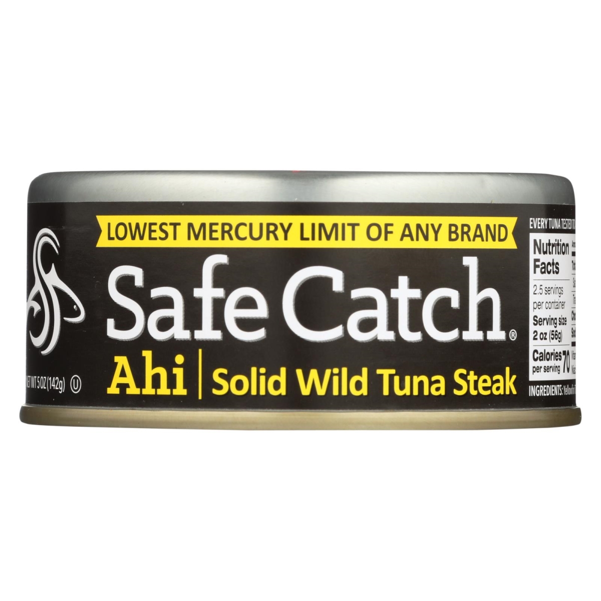 Picture of Safe Catch HG2257426 5 oz Ahi-Wild Yellowfin Tuna Steak - Case of 6