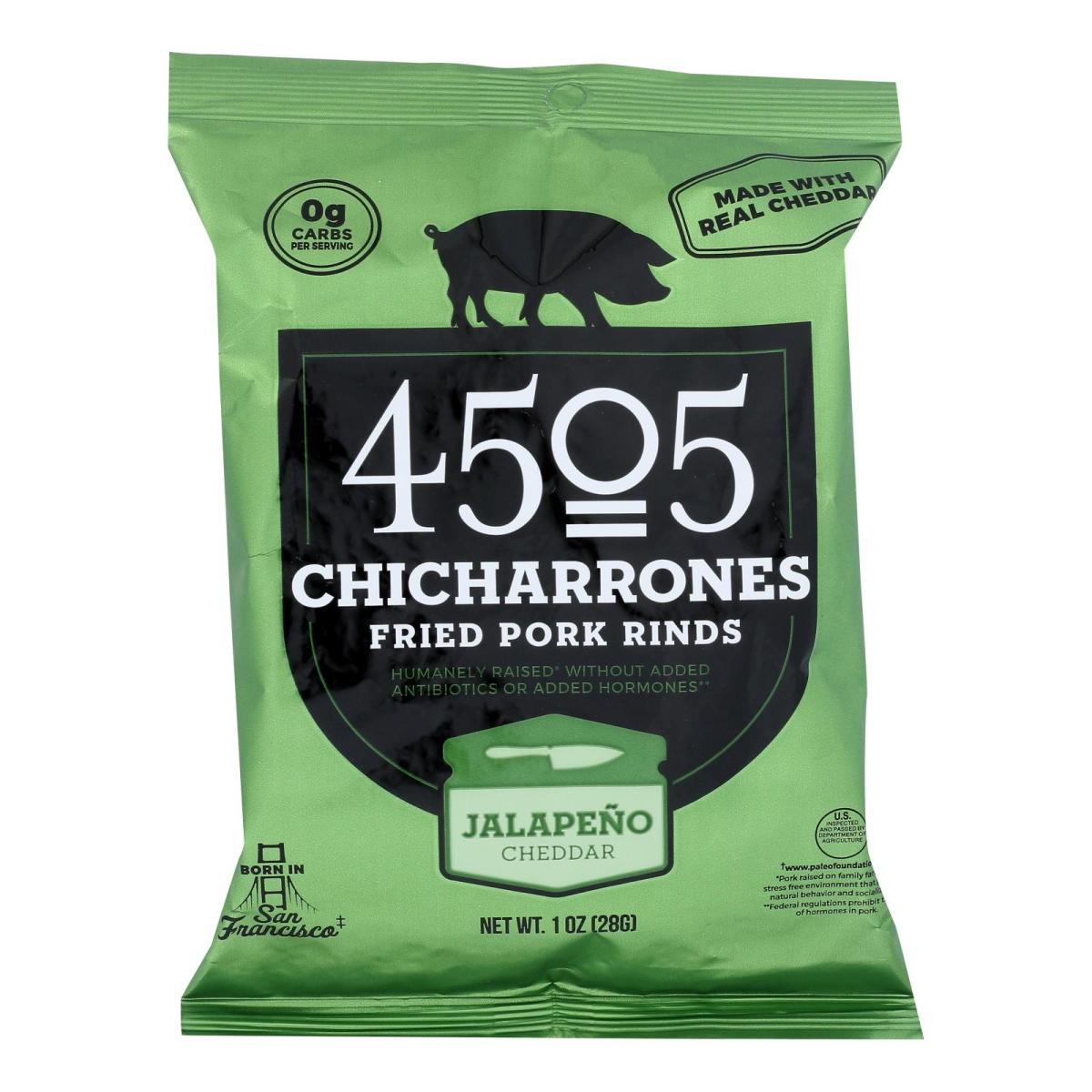 Picture of 4505 Chicharrones HG2554376 1 oz Chicharrones Jalapeno Cheddar for Pet Food - Case of 12
