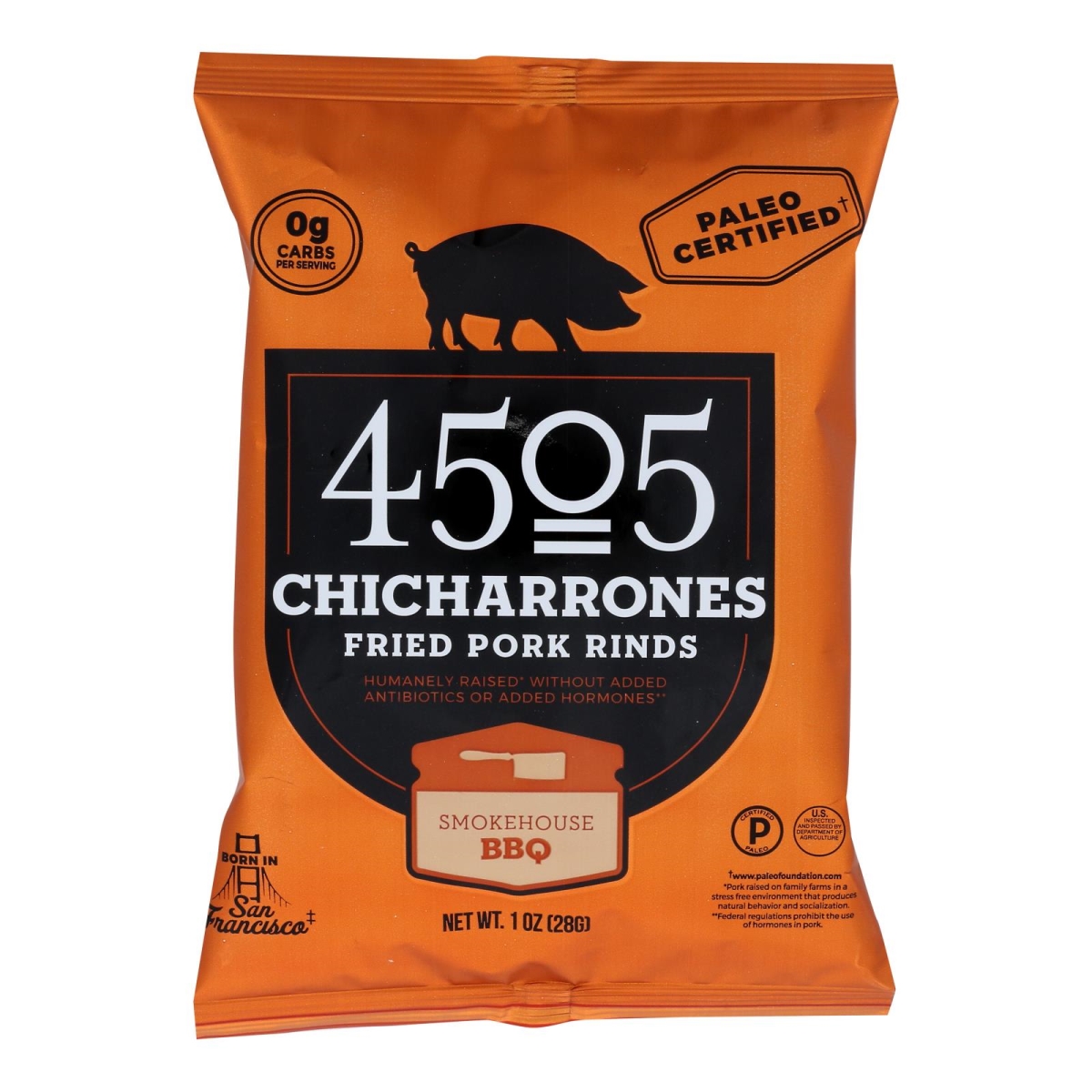 Picture of 4505 Chicharrones HG2554384 1 oz Chicharrones Smokehouse Barbeque for Pet Food - Case of 12