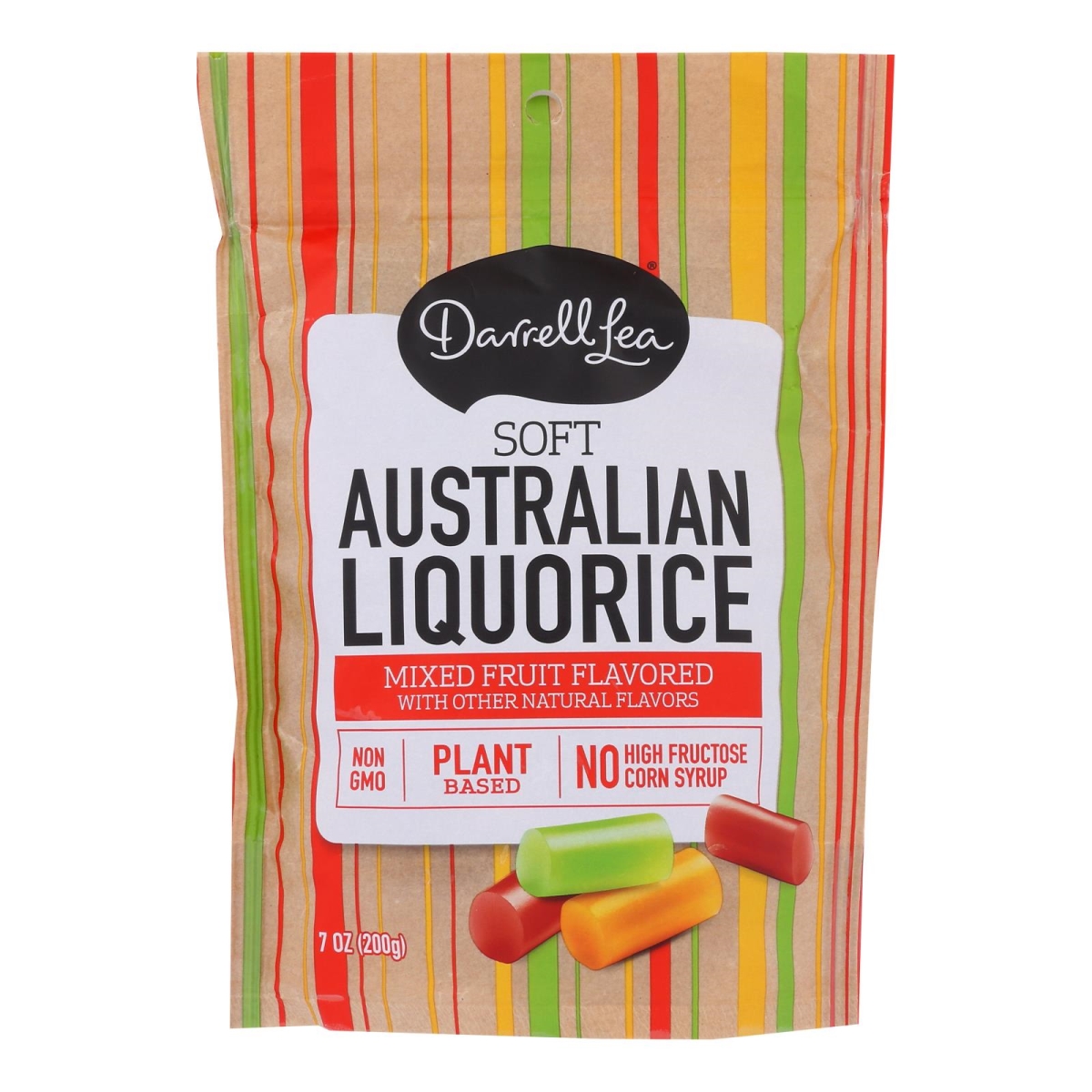 Picture of Darrell Lea HG2178895 7 oz Soft-Eating Liquorice&#44; Mixed Flavors Candy - Case of 8