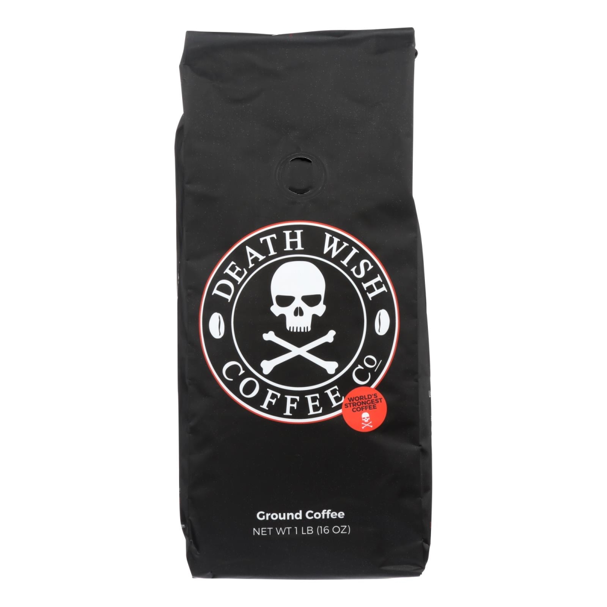 Picture of Death Wish Coffee HG2473551 16 oz Ground Coffee Blend - Case of 6