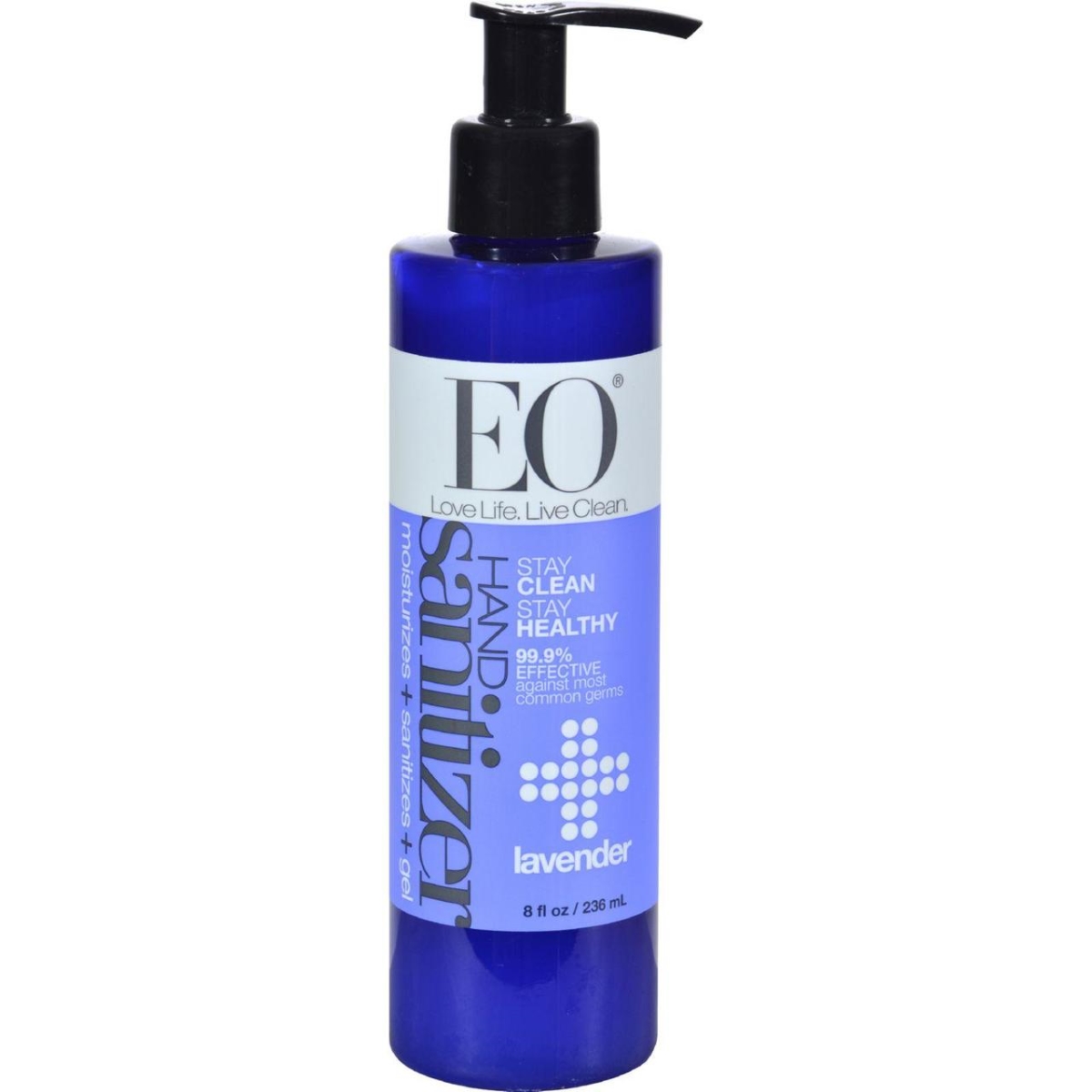 Picture of Eo Products HG0753970 8 oz Hand Sanitizing Gel - Lavender Essential Oil