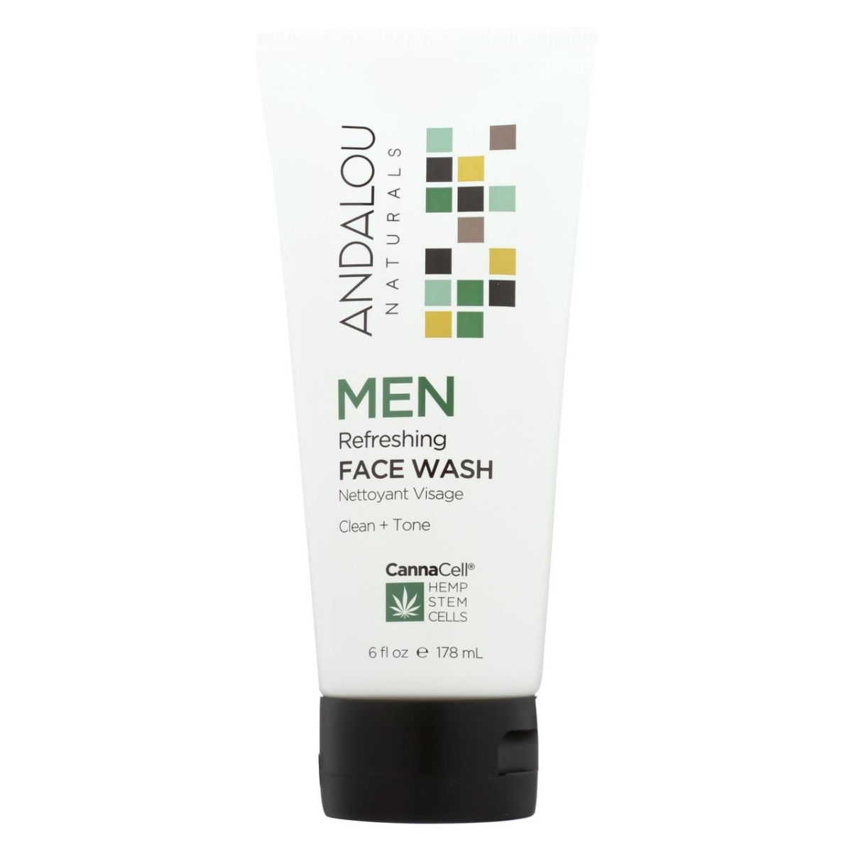Picture of Andalou Naturals HG2290591 6 fl oz Mens Refreshing Face Wash