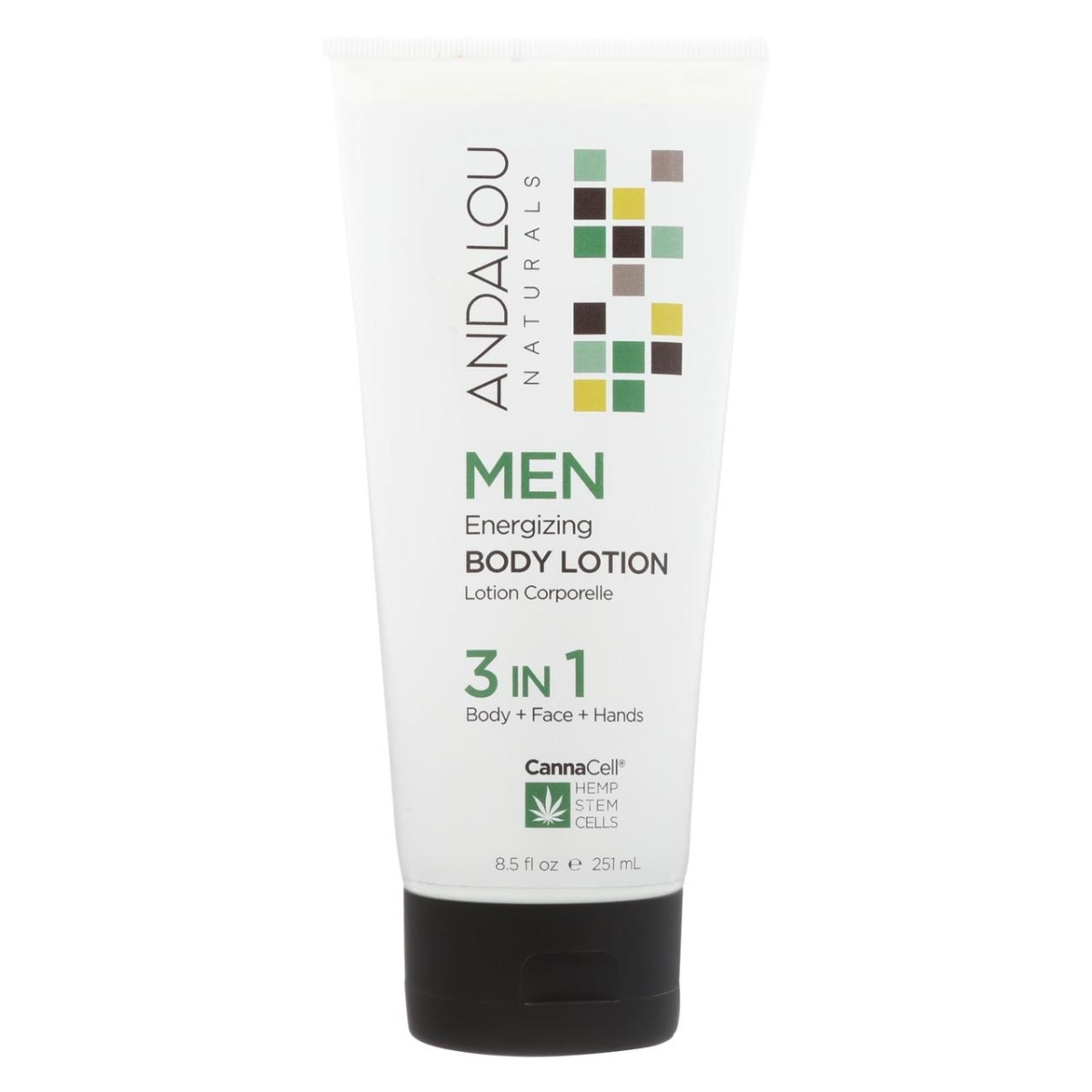 Picture of Andalou Naturals HG2290708 8.5 fl oz Mens Energizing Body Lotion