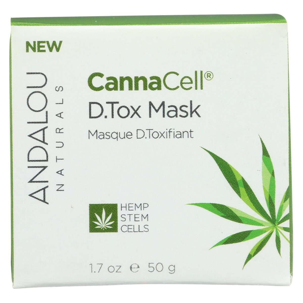 Picture of Andalou Naturals HG2292894 1.7 oz Cannacell D.Tox Mask