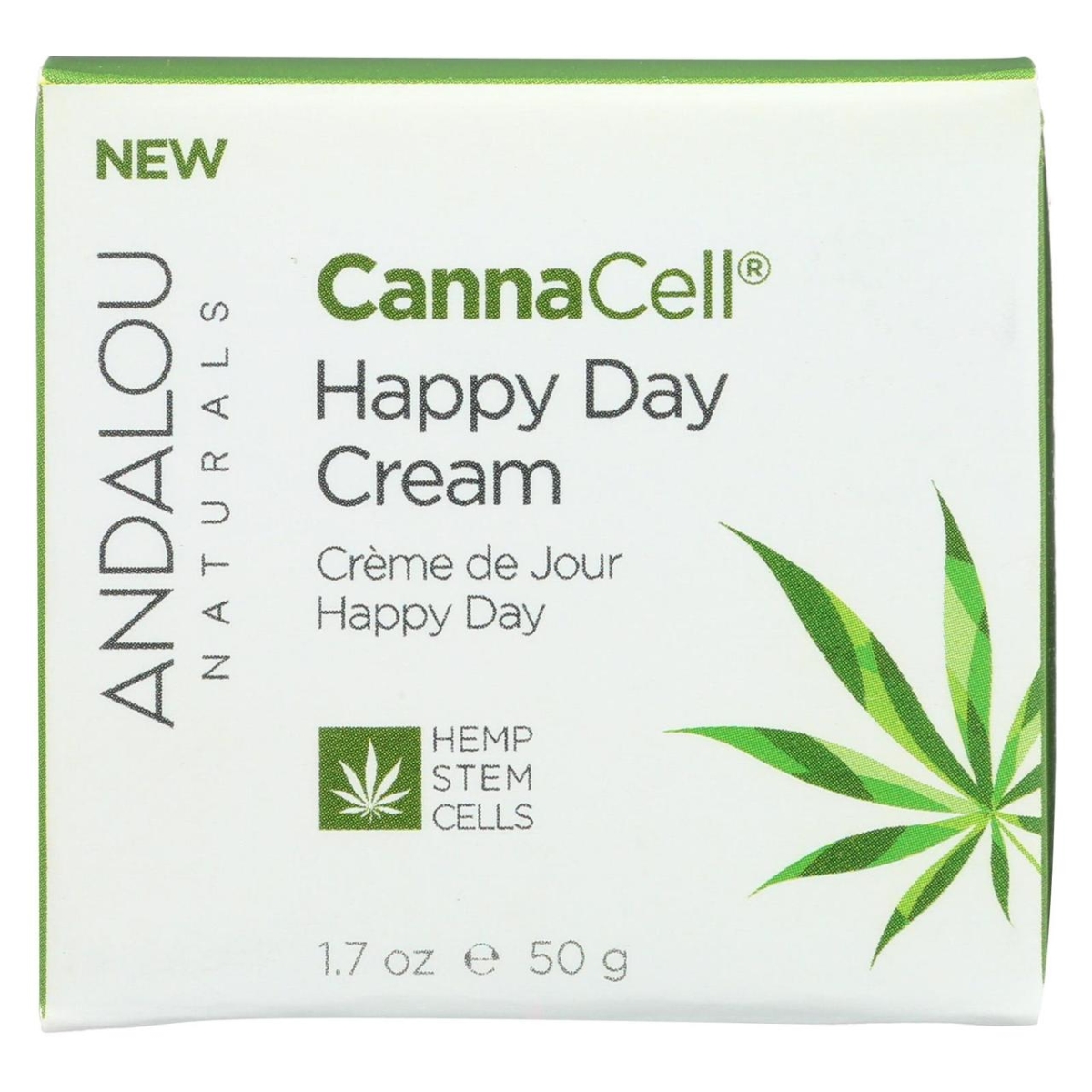 Picture of Andalou Naturals HG2293033 1.7 oz Cannacell Happy Day Cream