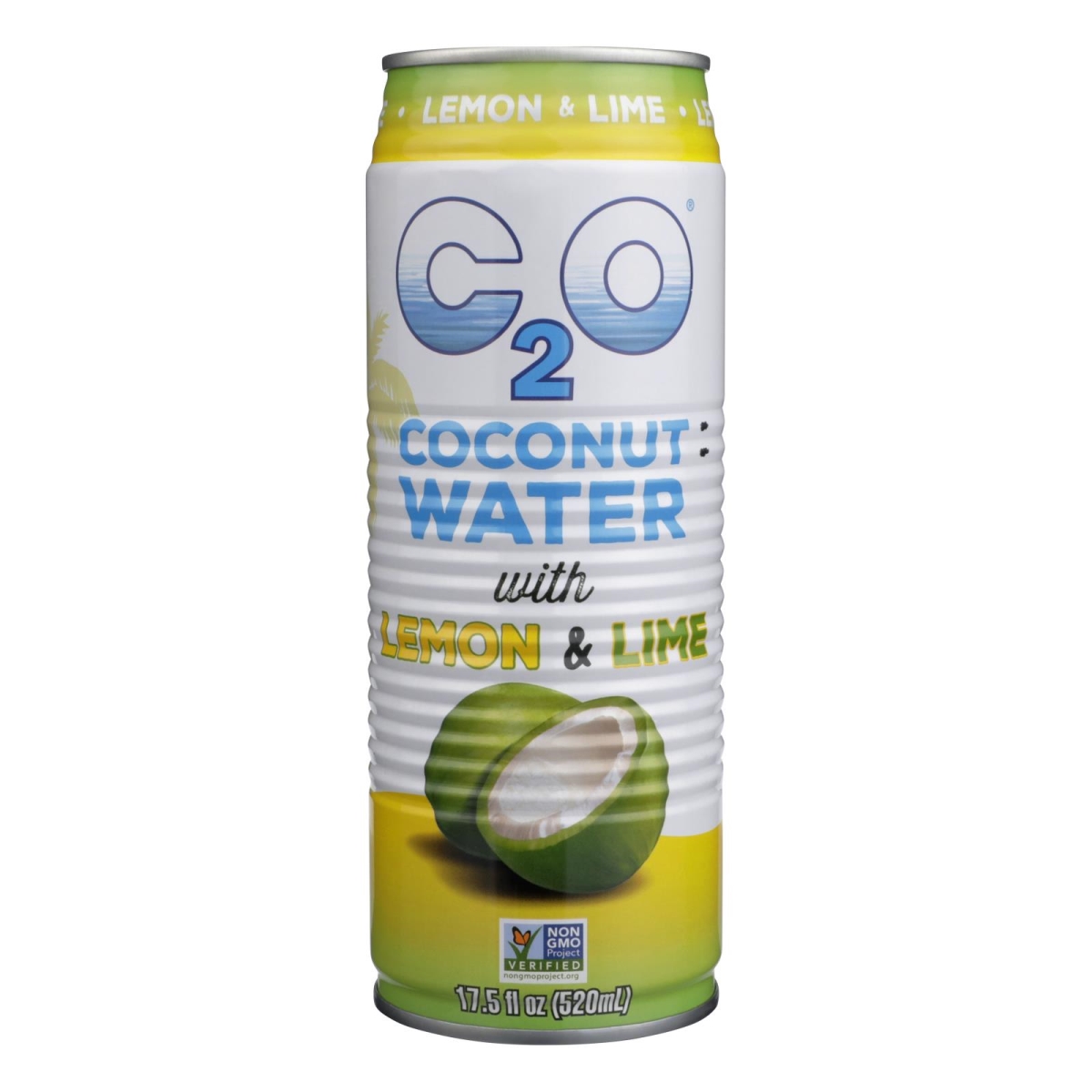 Picture of C2O Pure Coconut Water HG2379089 17.5 oz Pure Coconut Water Lime - Case of 12