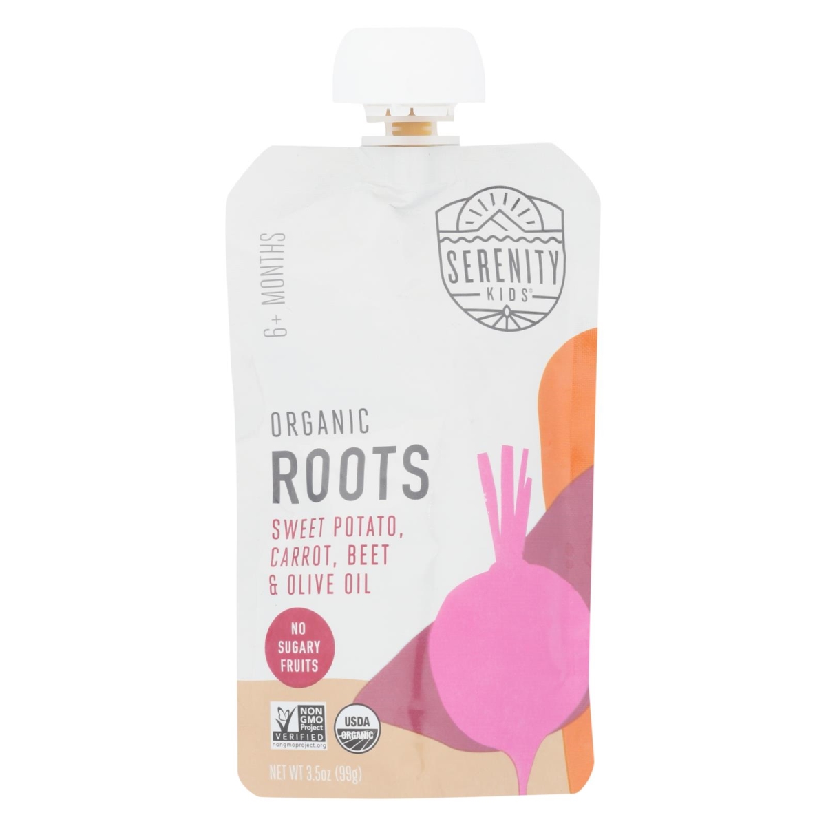 Picture of Serenity Kids HG2367290 3.5 oz Pouch Roots Baby Food - Case of 6