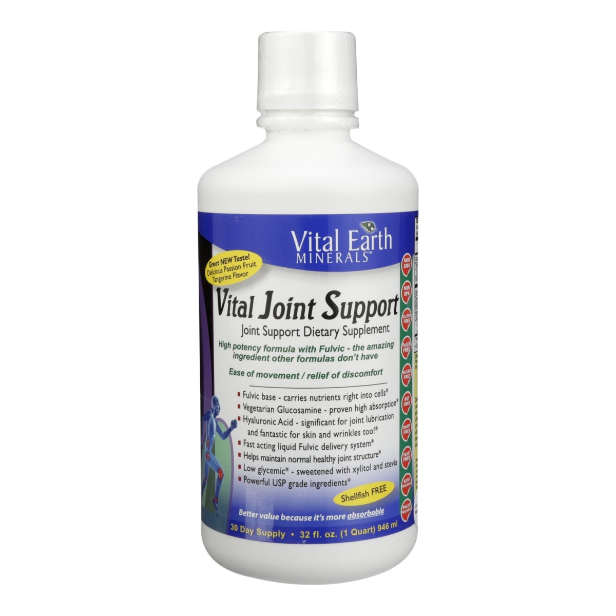 Picture of Vital Earth Minerals HG2036135 32 oz Vital Joint Support Dietary Supplement