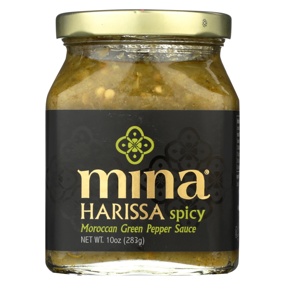 Picture of Mina HG2089811 10 oz Spicy Green Harissa Sauce - Case of 12
