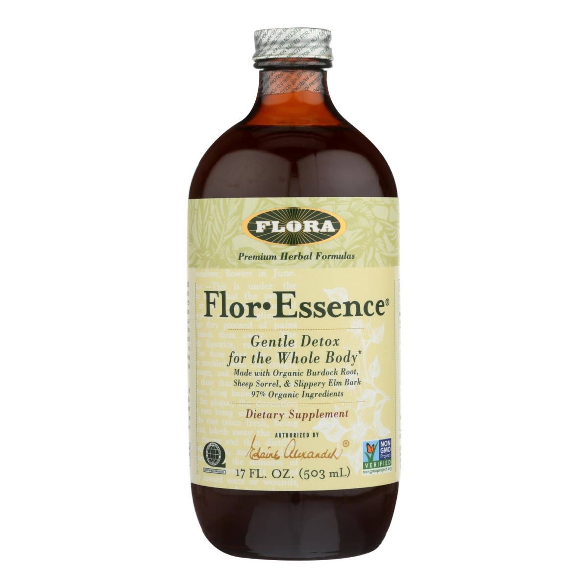 Picture of Flora HG2260701 17 fl oz Detox Omga2 Flor Essence Dietary Supplement