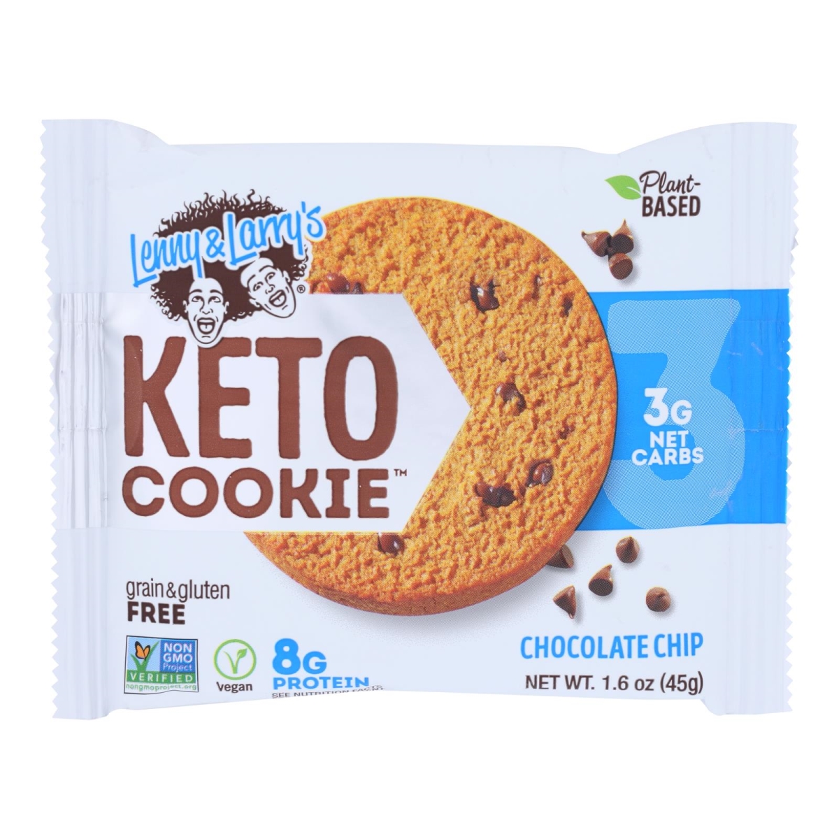Picture of Lenny & Larrys HG2491520 1.6 oz Keto Chocolate Chip Cookie - Case of 12