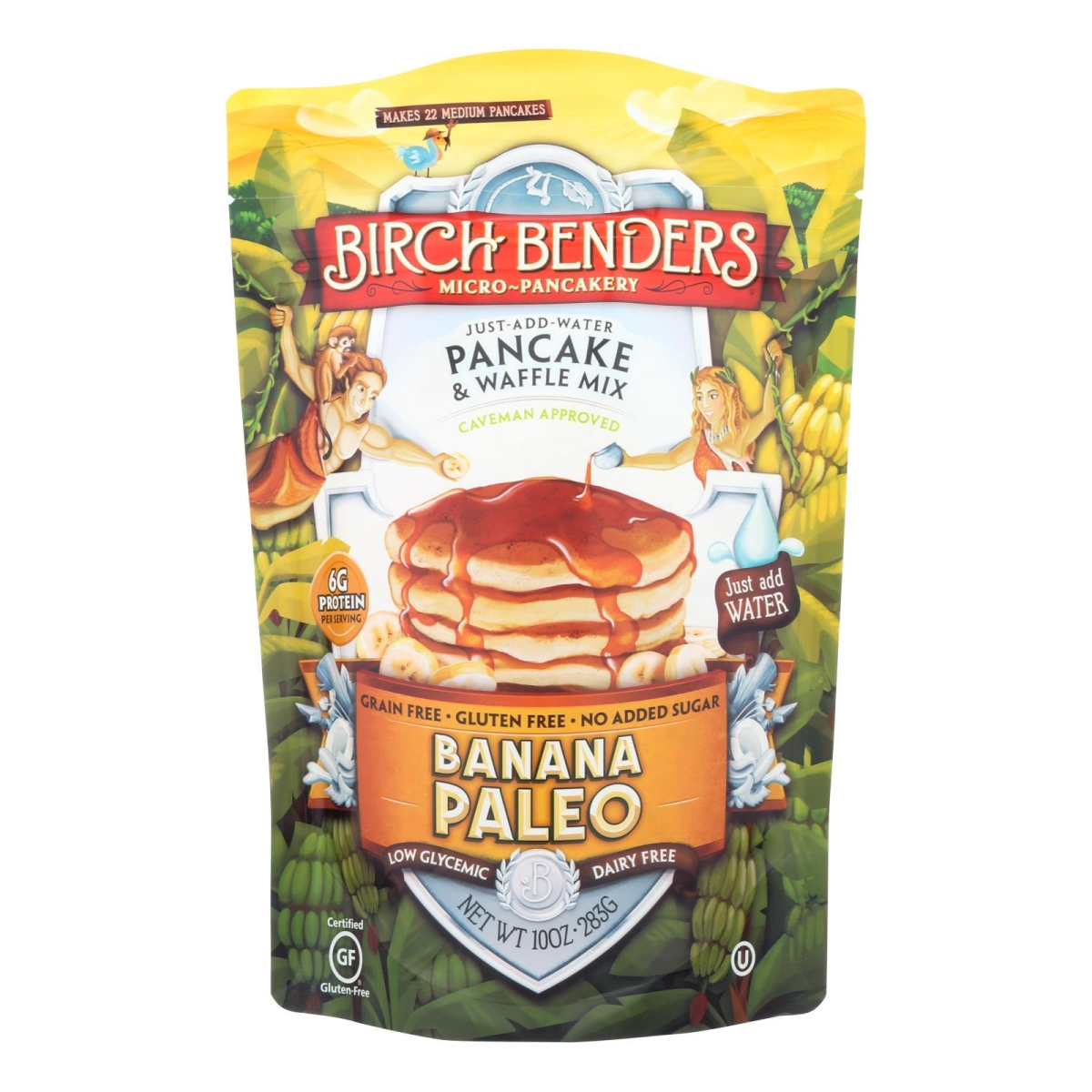 Picture of Birch Benders HG2328508 10 oz Pancake & Waffle Mix - Case of 6