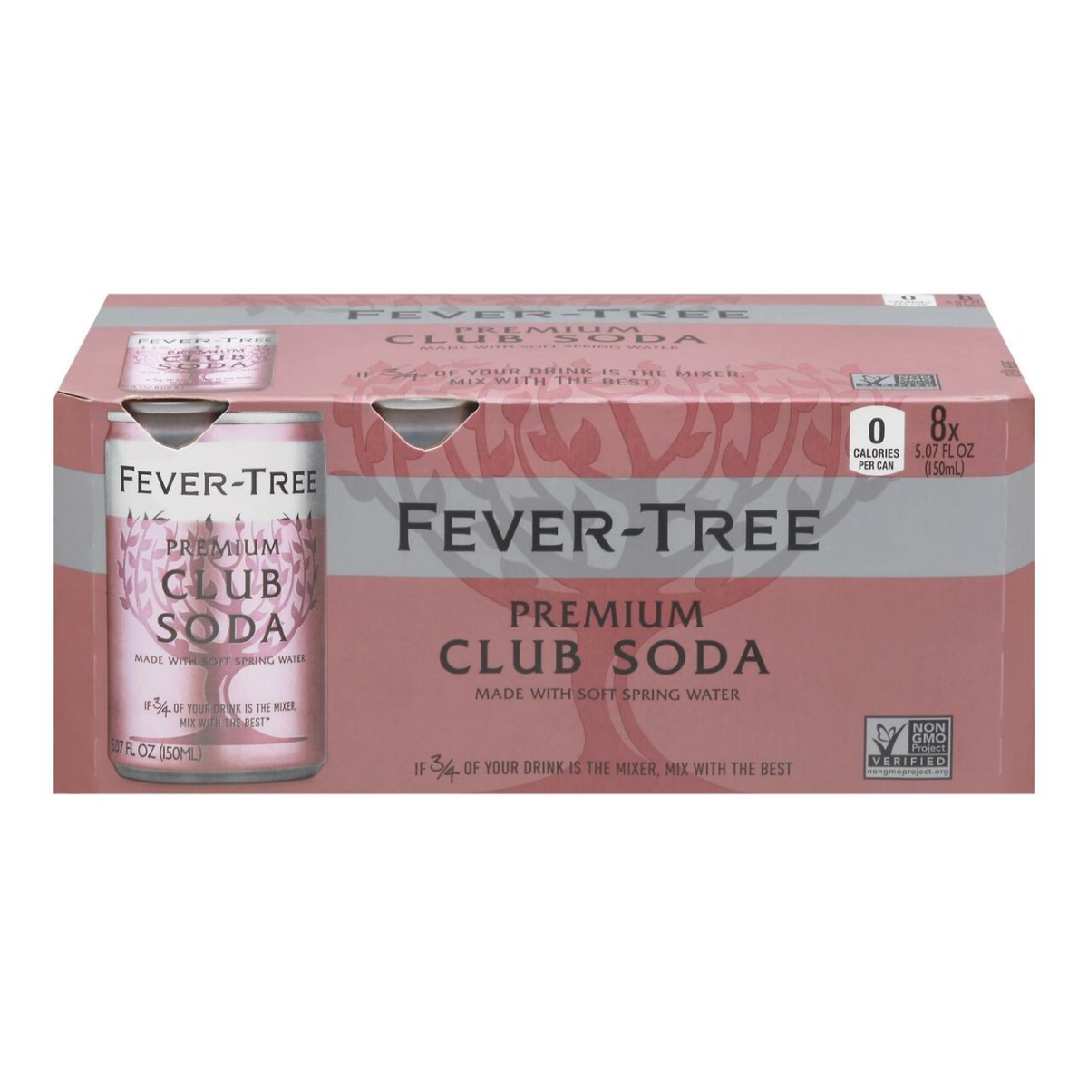 Picture of Fever-Tree HG2501872 8 x 5.07 oz Club Soda Cans&#44; Case of 3
