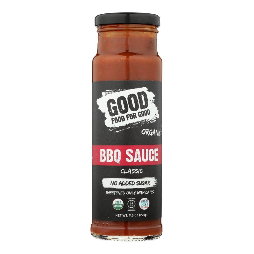 Picture of Good Food for Good HG2512531 9.5 oz Classic Foods Bbq Sauce - Case of 6