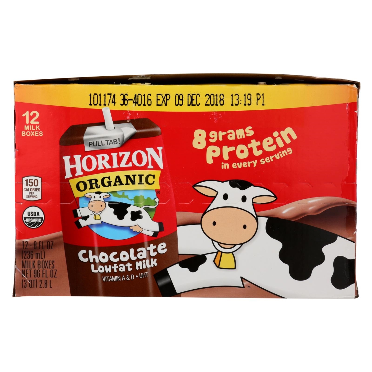 Picture of Horizon Organic Dairy HG1270149 12-8 fl oz Lowfat Chocolate Milk