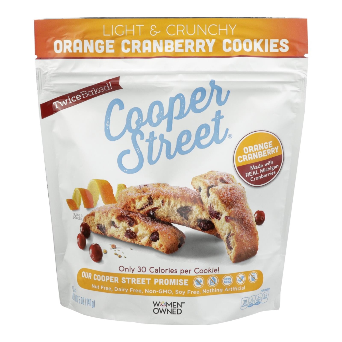 Picture of Cooper Street HG2270262 5 oz Orange Cranberry Cookies - Case of 6