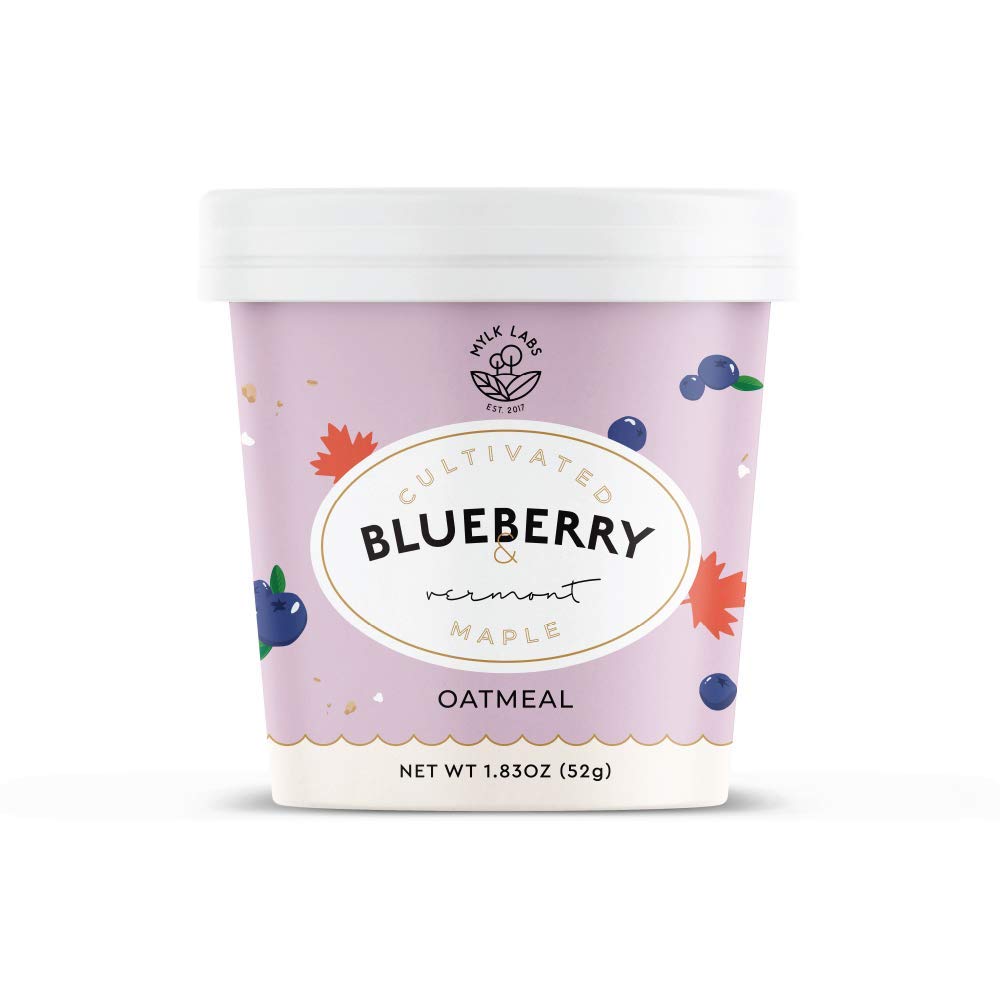 Picture of Mylk Labs HG2580041 1.83 oz Cultivated Blueberry & Vermont Maple Oatmeal - Case of 6