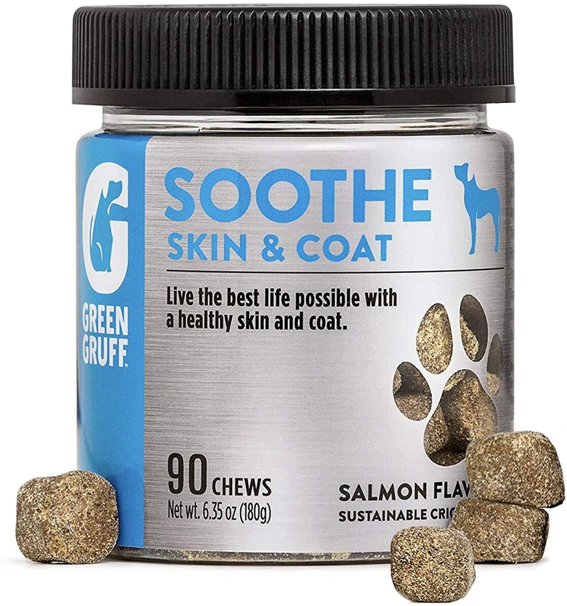 Picture of Green Gruff HG2649838 Soothe Skin Coat Dog Supplement - Case of 4 - 90 Count