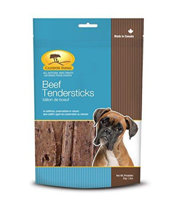 Picture of Caledon Farms HG2662393 3.9 oz Beef Tenderstck Dog Treat - Case of 4