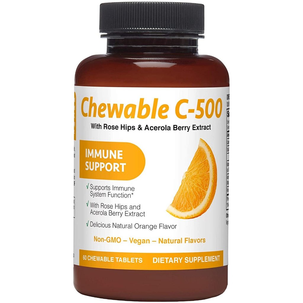 Picture of Zero HG2673036 Vitamin C-500 Chewable - 60 Tablet