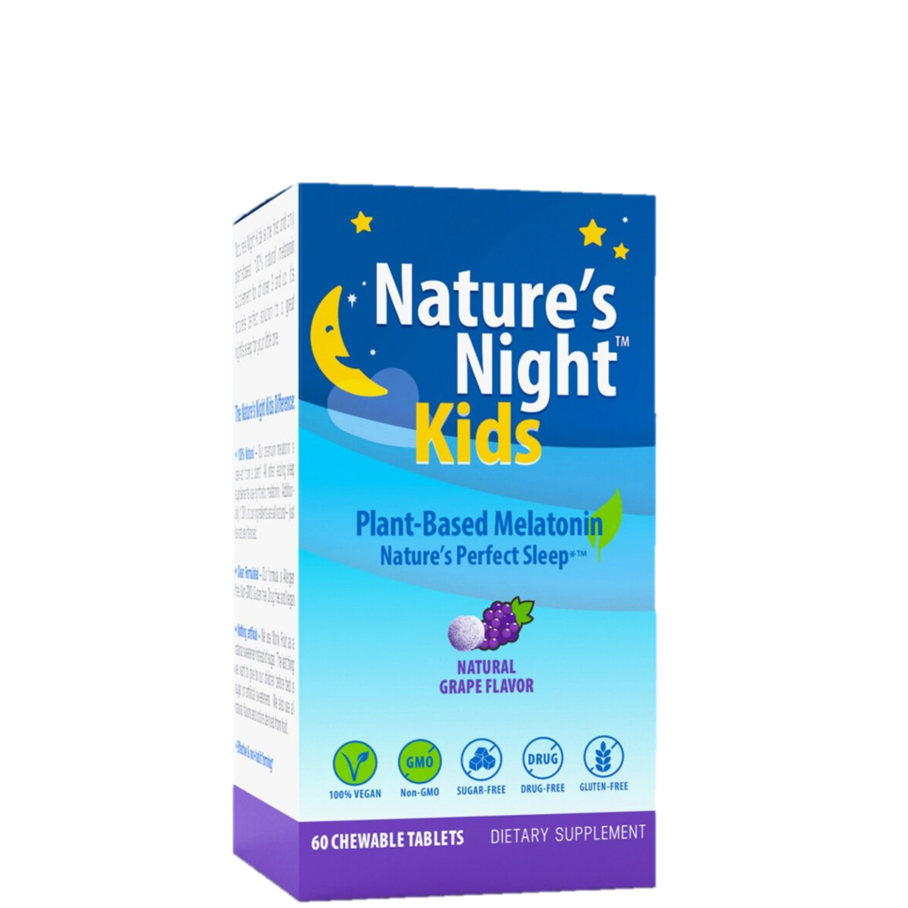 Picture of Zero HG2673135 Melatonin Kids Natural Night Sleep - 60 Tablet