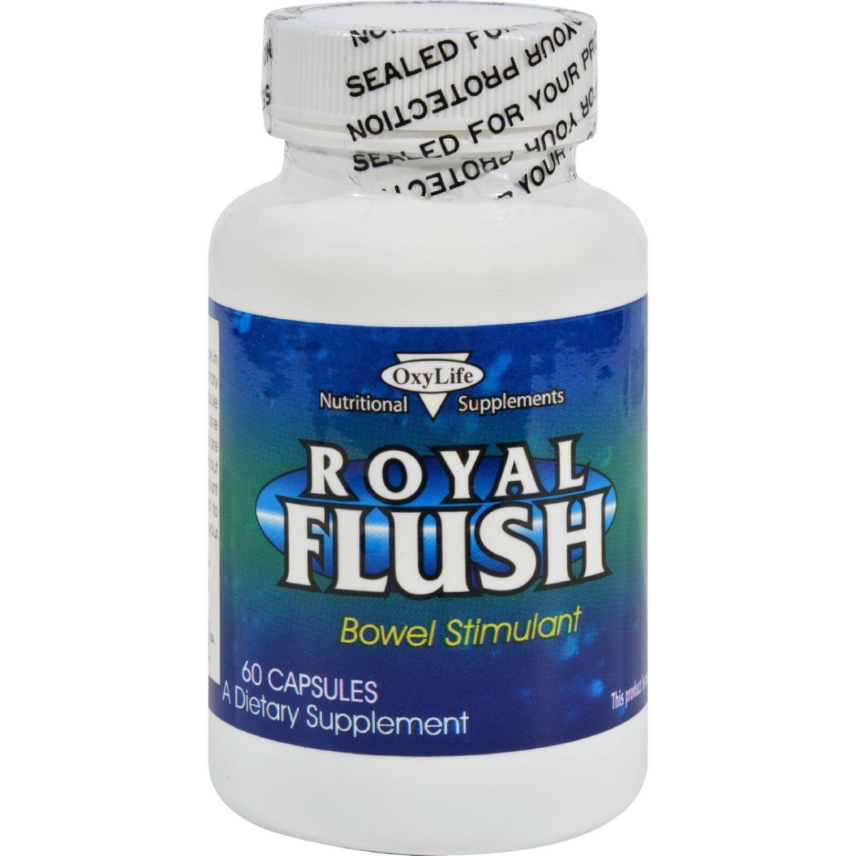 Picture of Oxylife Products HG0956961 Oxylife Royal Flush - 60 Capsules