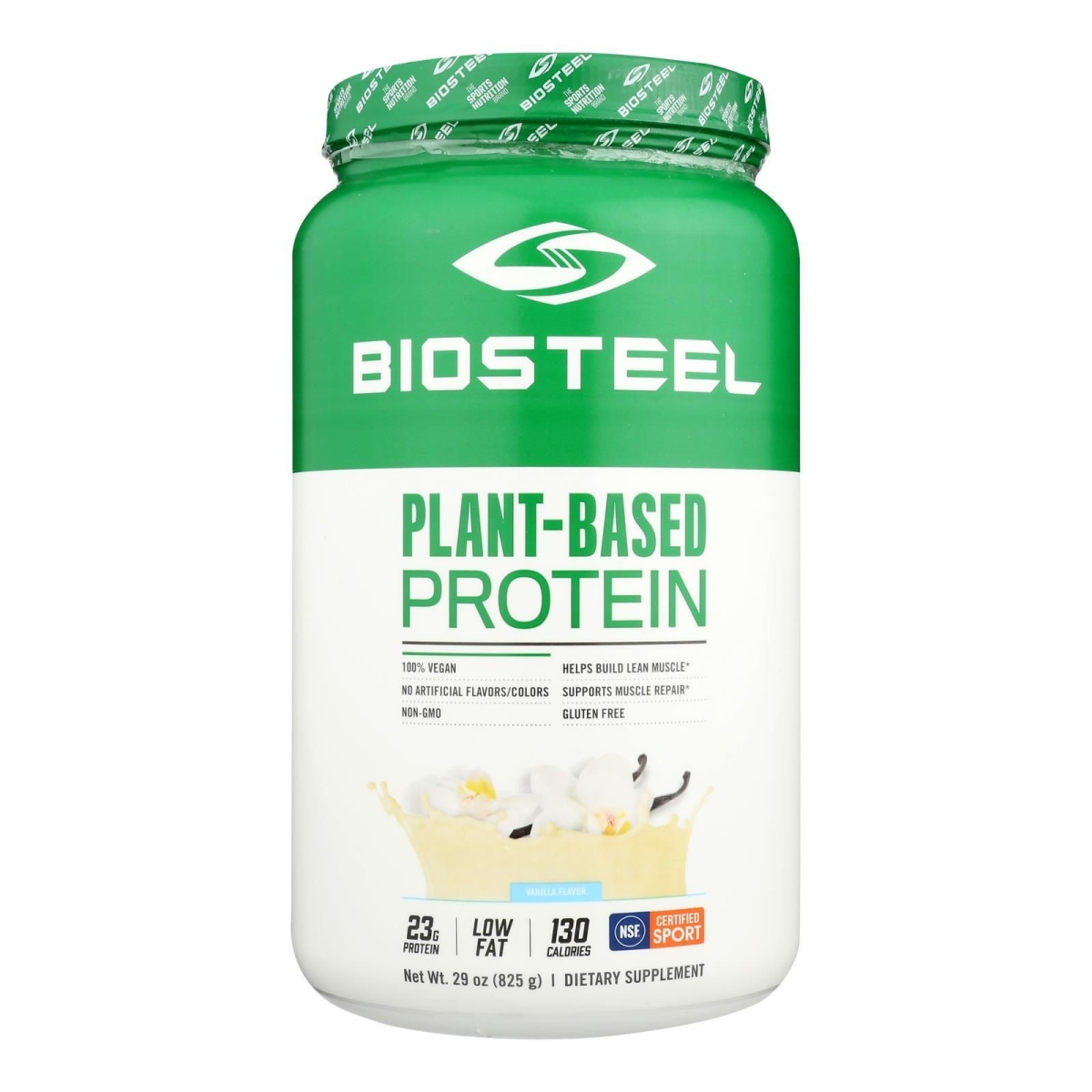 Picture of Biosteel HG2695633 29 oz Vanilla Plant Based Protein