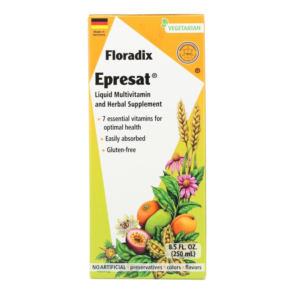Picture of Floradix HG2706257 8.5 oz Epresat Adlt Multivitamin Liquid Supplement
