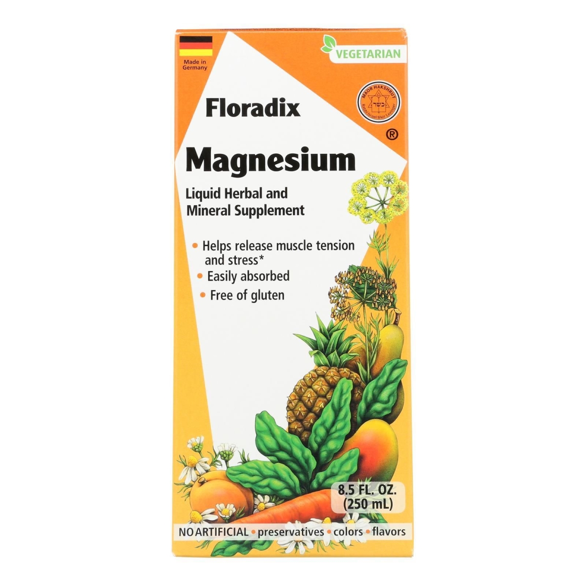 Picture of Floradix HG2706331 8.5 oz Magnesium Liquid Supplement