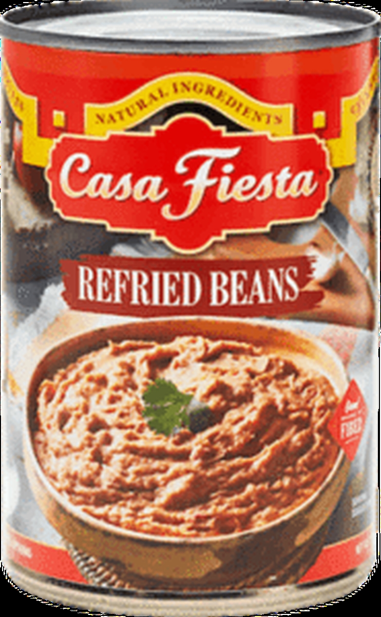Picture of Casa Fiesta HG2104156 16 oz Refried Beans - Case of 12