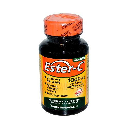 Picture of American Health HG0888438 1000 mg Ester-c with Citrus Bioflavonoids&#44; 45 Vegetarian Tablets