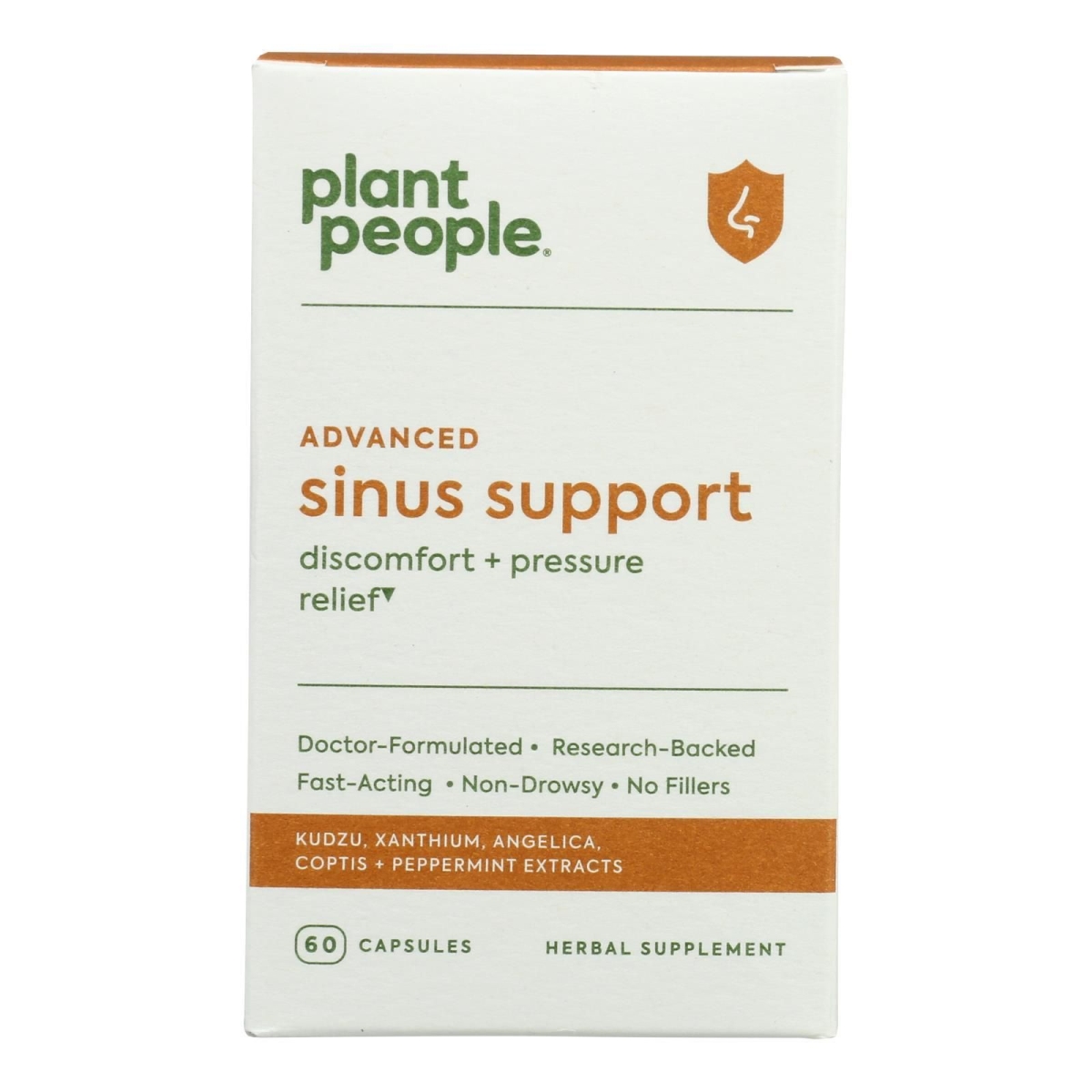 Picture of Plant People HG2732154 Sinus Support Supplements - 1-60 Capsule - Set of 2