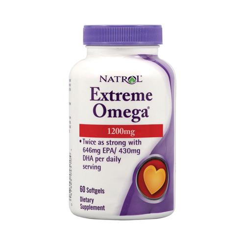 Picture of Natrol HG0911081 1200 mg Extreme Omega - 60 Softgels