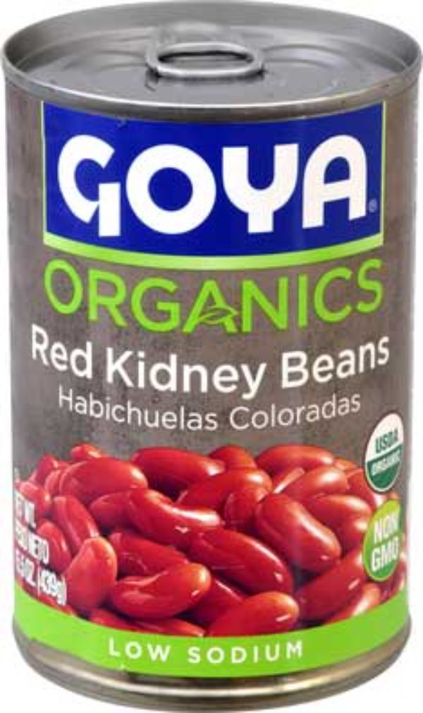 Picture of Goya HG2135044 15.5 oz Lo Sodium Red Kidney Beans - Case of 24