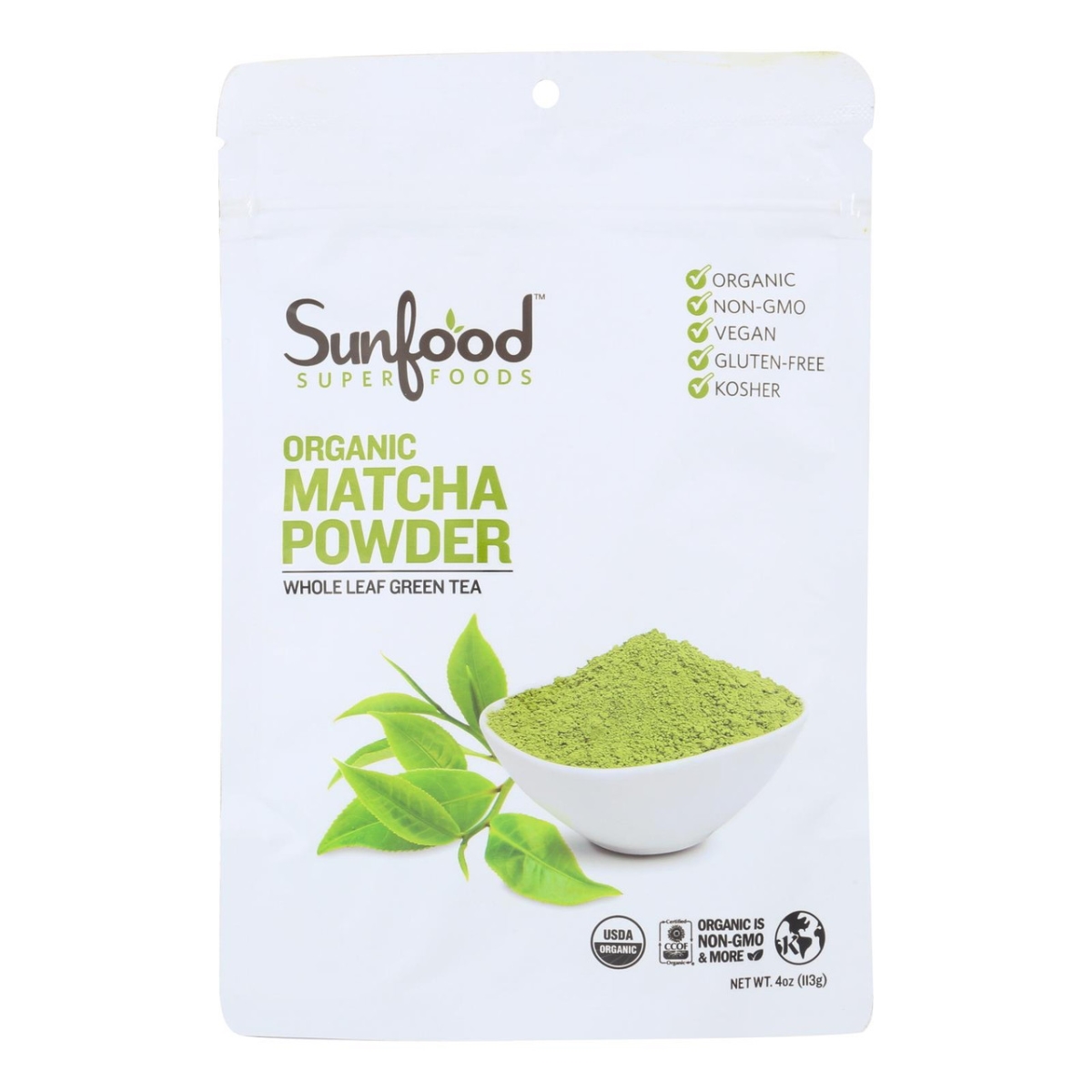 Picture of Sunfood HG2308864 4 oz Matcha Powder Green Tea