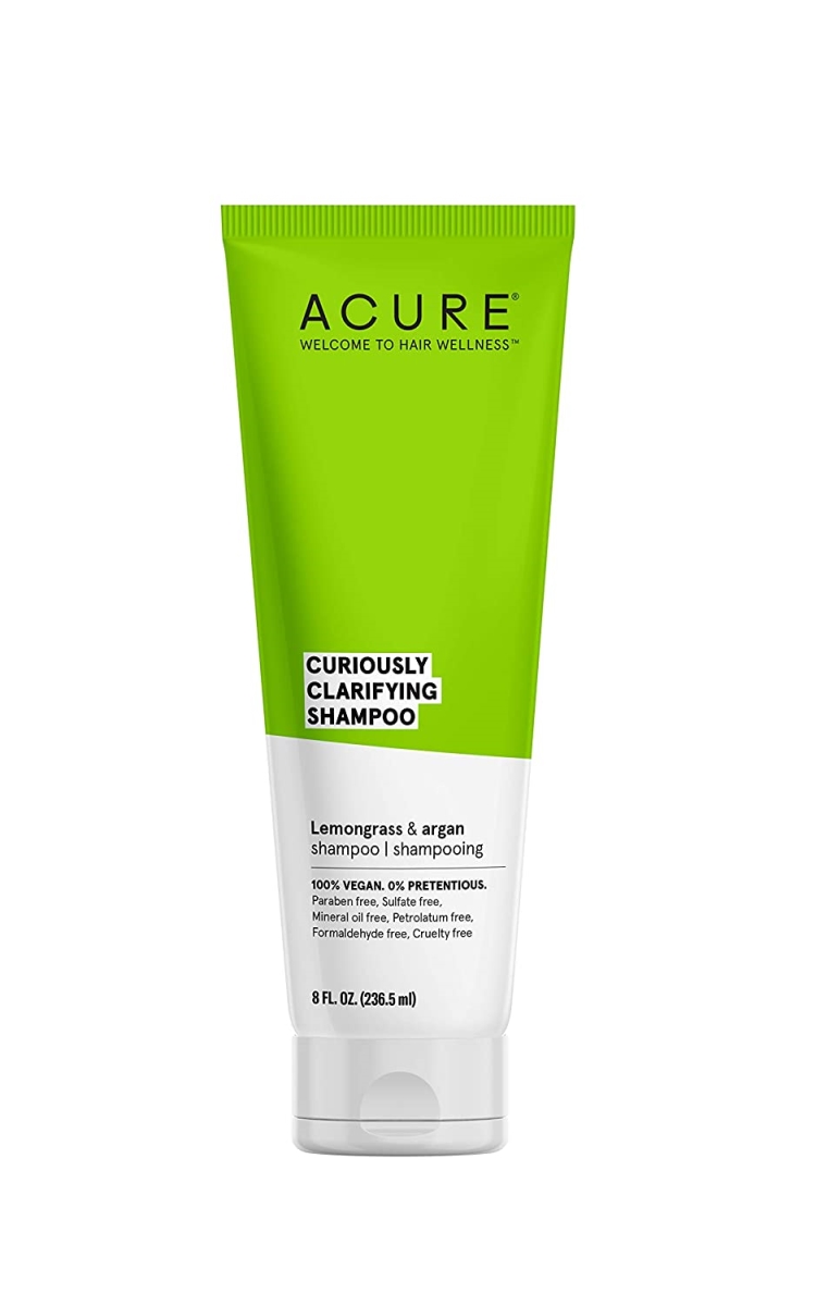 Picture of Acure HG2526275 8 fl oz Lemongrass Curiously Clarifying Shampoo
