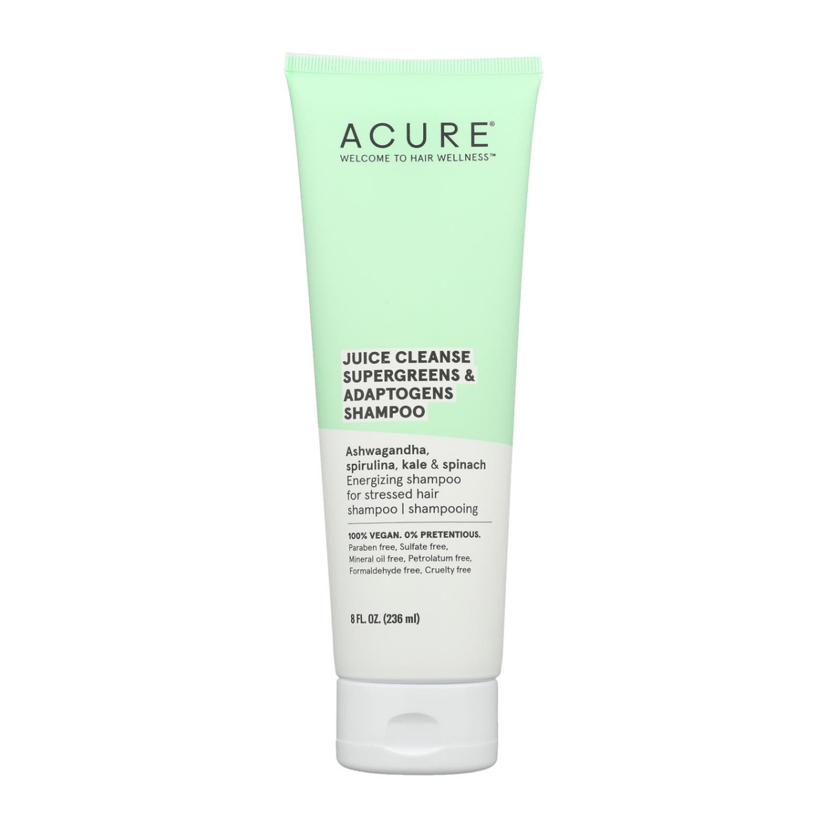Picture of Acure HG2527083 8 fl oz Spring Green Juice Cleanse Shampoo
