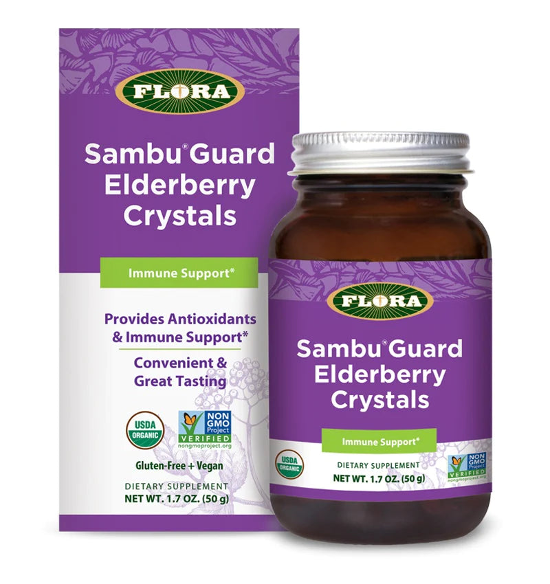 Picture of Flora HG2693141 1.7 oz Elderberry Crystal Immune Support
