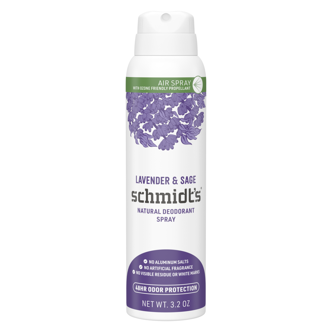 Picture of Schmidts HG2809168 3.2 oz Lavender Sage Dry Deodorant Spray