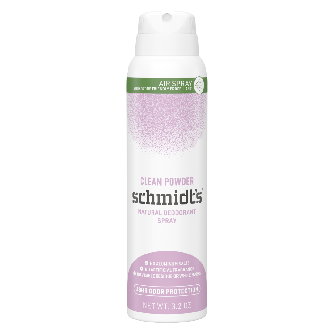 Picture of Schmidts HG2809176 3.2 oz Clean Powder Dry Deodorant Spray