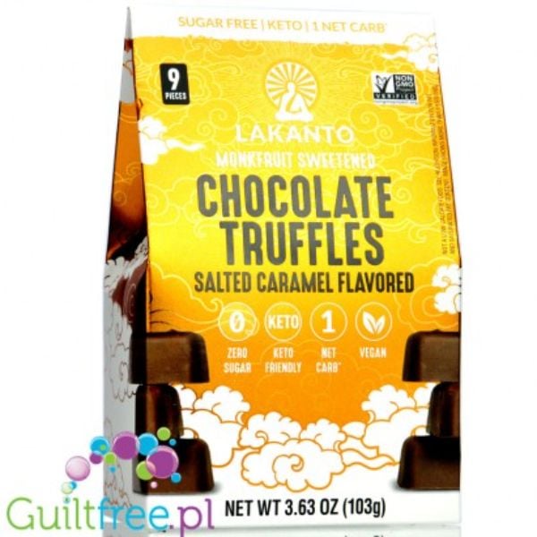 UPC 843076001904 - Lakanto Sugar Free Chocolate Truffles Size: 3.63 oz ...