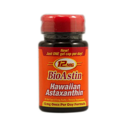 Picture of Nutrex Hawaii HG1097823 12 mg Bioastin Hawaiian Astaxanthin - 25 Gel Capsules