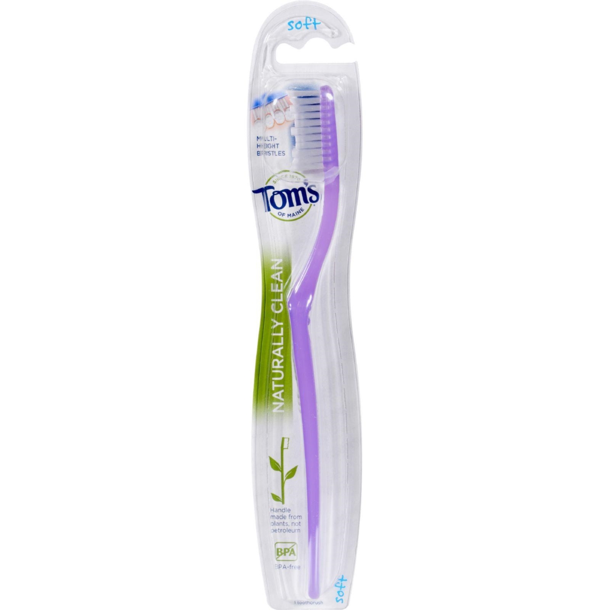 Picture of Toms of Maine HG1218486 Adult Toothbrush&#44; Soft - Case of 6