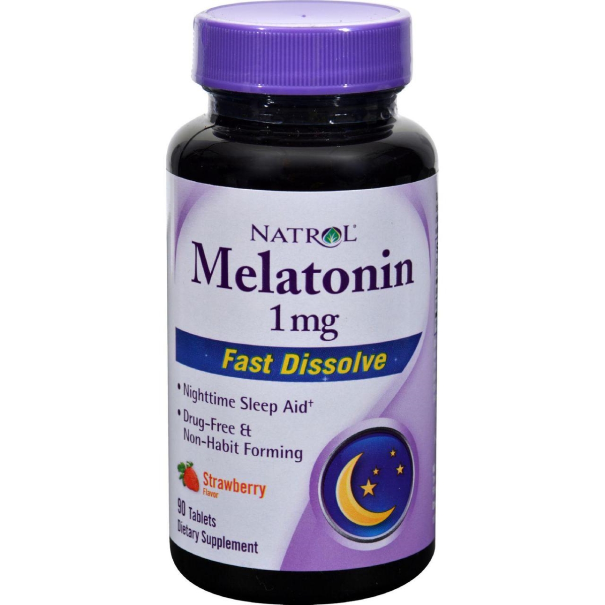 Picture of Natrol HG1233014 1 mg Fast Dissolving Melatonin - 90 Tablets