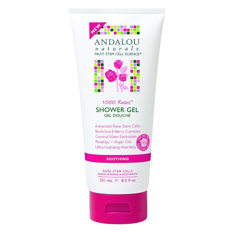 Picture of Andalou Naturals HG1591791 8.5 oz Soothing Shower Gel&#44; 1000 Roses