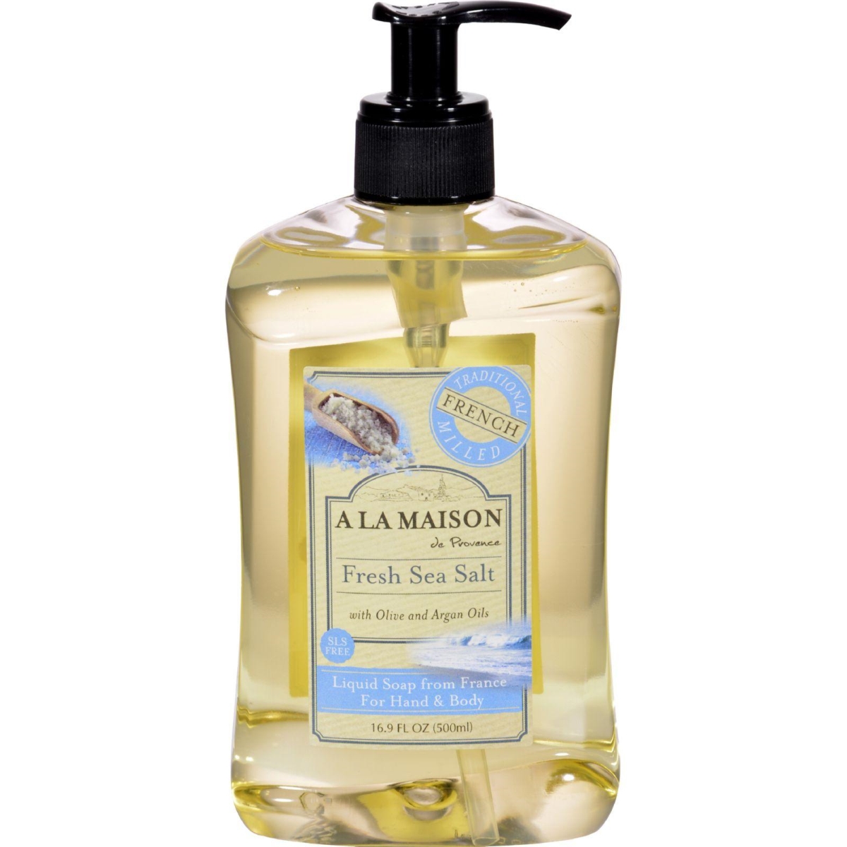 Picture of A La Maison HG1609858 16.9 oz French Liquid Soap&#44; Fresh Sea Salt