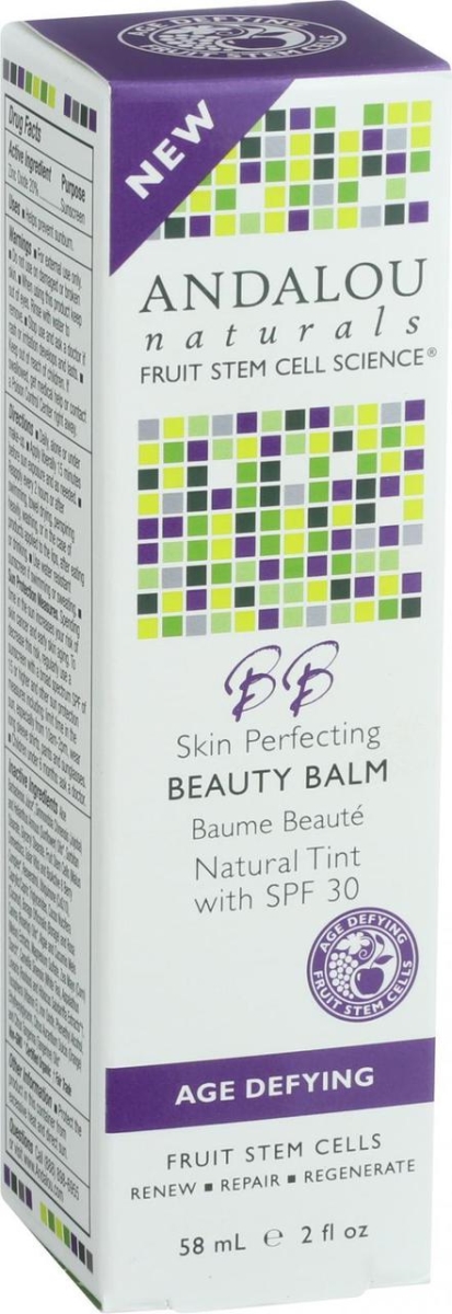 Picture of Andalou Naturals HG1548254 2 oz Skin Perfecting Beauty Balm Natural Tint SPF 30