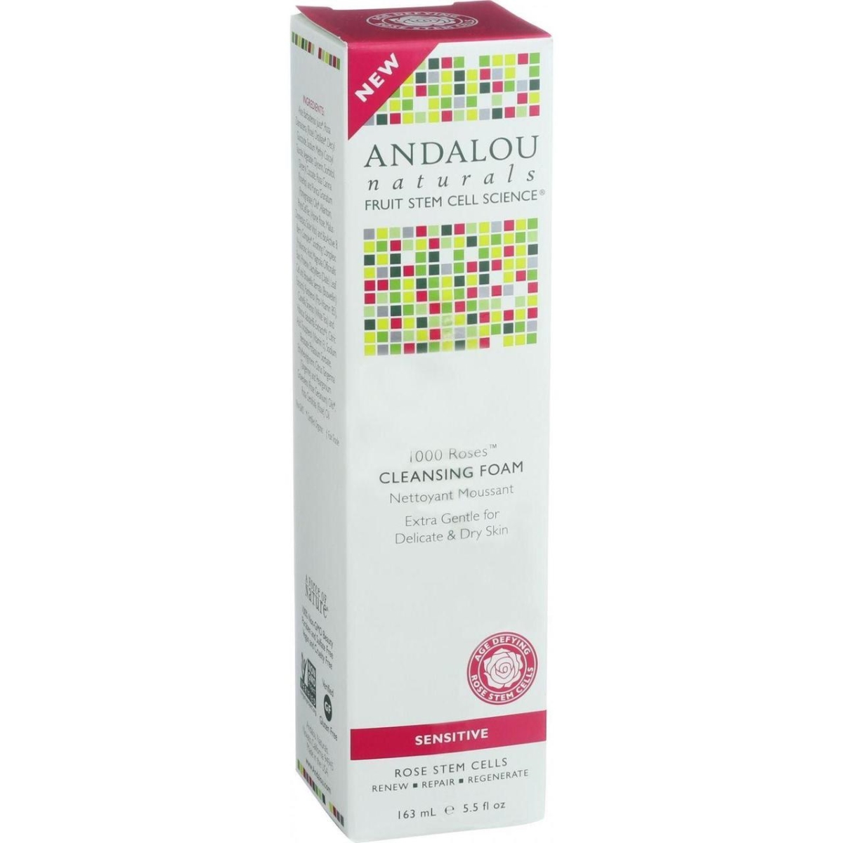 Picture of Andalou Naturals HG1548270 5.5 oz Cleansing Foam&#44; 1000 Roses