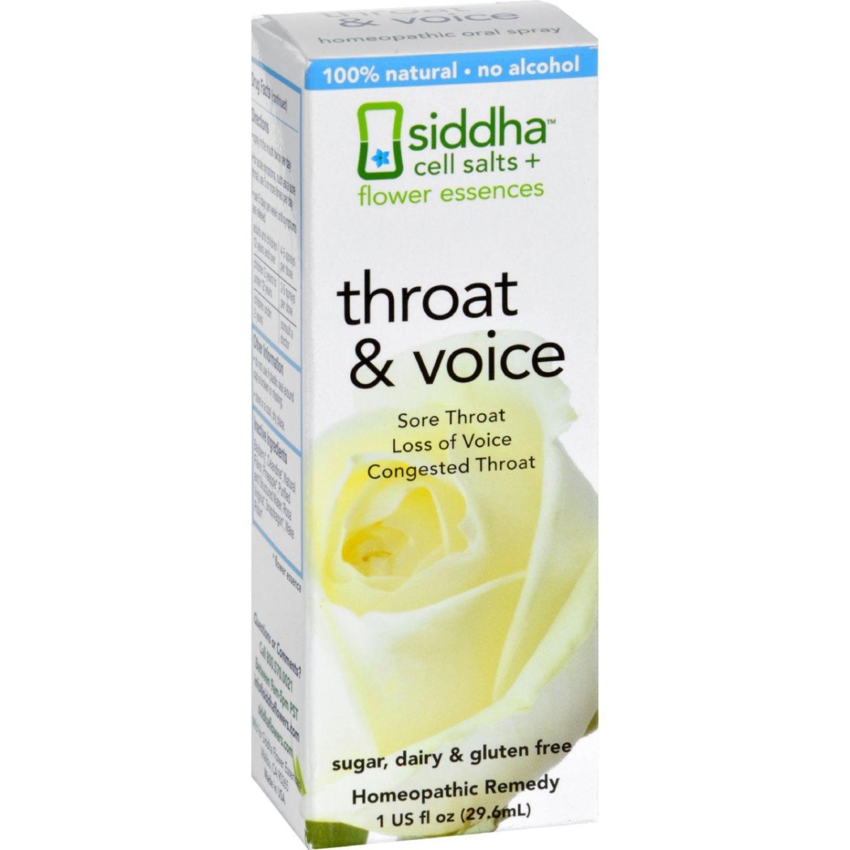 Picture of Siddha Flower Essences HG1557156 1 fl oz Throat & Voice